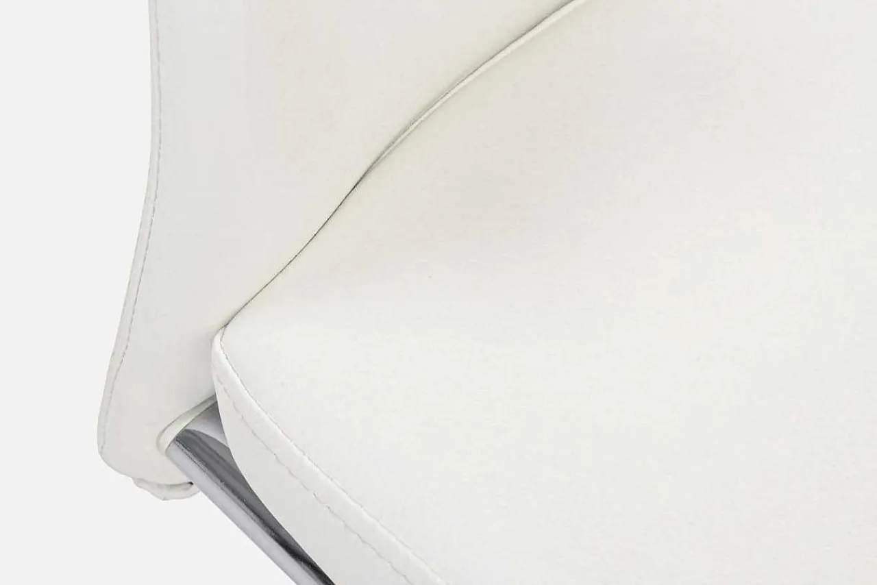 mutoni lifestyle Freischwinger Stuhl Thelma Weiss> Freischwinger