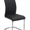 mutoni lifestyle Freischwingerstuhl Myra Kunstleder Schwarz> Freischwinger