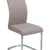 mutoni lifestyle Freischwingerstuhl Myra Kunstleder Cappuccino> Freischwinger