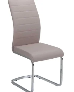 mutoni lifestyle Freischwingerstuhl Myra Kunstleder Cappuccino> Freischwinger