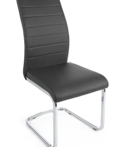 mutoni lifestyle Freischwingerstuhl Myra Kunstleder Grau> Freischwinger