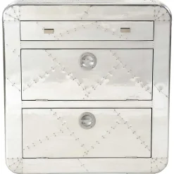 mutoni sweet home Garderoben-Set Aero Mangoholz Zierschrauben Silber (5-Tlg)><noscript><img width=