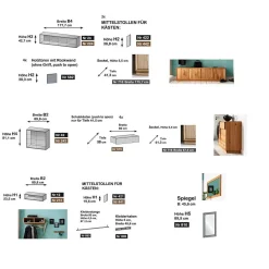 mutoni exquisite Garderoben-Set Compose Wildeiche><noscript><img width=