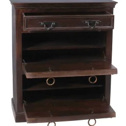 mutoni sweet home Garderoben-Set Elvana Braun (6-Tlg)><noscript><img width=