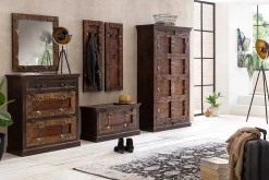 mutoni sweet home Garderoben-Set Elvana Braun (6-Tlg)><noscript><img width=