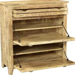 mutoni sweet home Garderoben-Set Fuego Natur (6-Tlg)><noscript><img width=