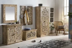 mutoni sweet home Garderoben-Set Nivo Natur (6-Tlg)><noscript><img width=