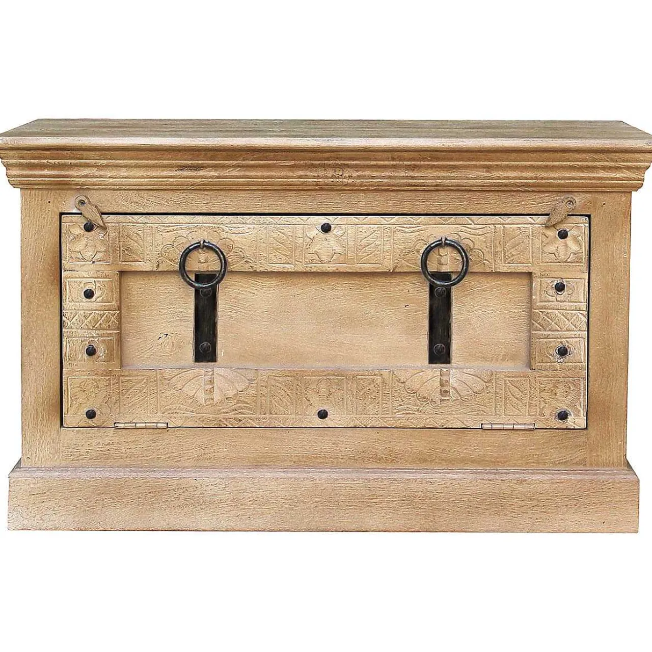 mutoni sweet home Garderoben-Set Zoprax Mangoholz Natur (5-Tlg)> Garderobenmöbel-Sets