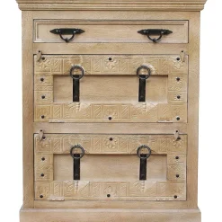 mutoni sweet home Garderoben-Set Zoprax Mangoholz Natur (5-Tlg)><noscript><img width=