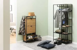 mutoni scandi Garderobenstander Langholm Metall Schwarz 185><noscript><img width=