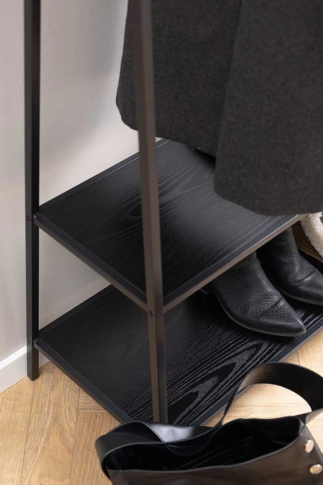 mutoni scandi Garderobenstander Multiple Bronx Metall Schwarz 165> Garderoben & Kleiderständer