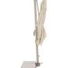 mutoni lifestyle Garten Ampelschirm Saragozza Sandfarben 200X300> Freiarmschirme