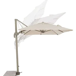 mutoni lifestyle Garten Ampelschirm Saragozza Sandfarben 200X300><noscript><img width=
