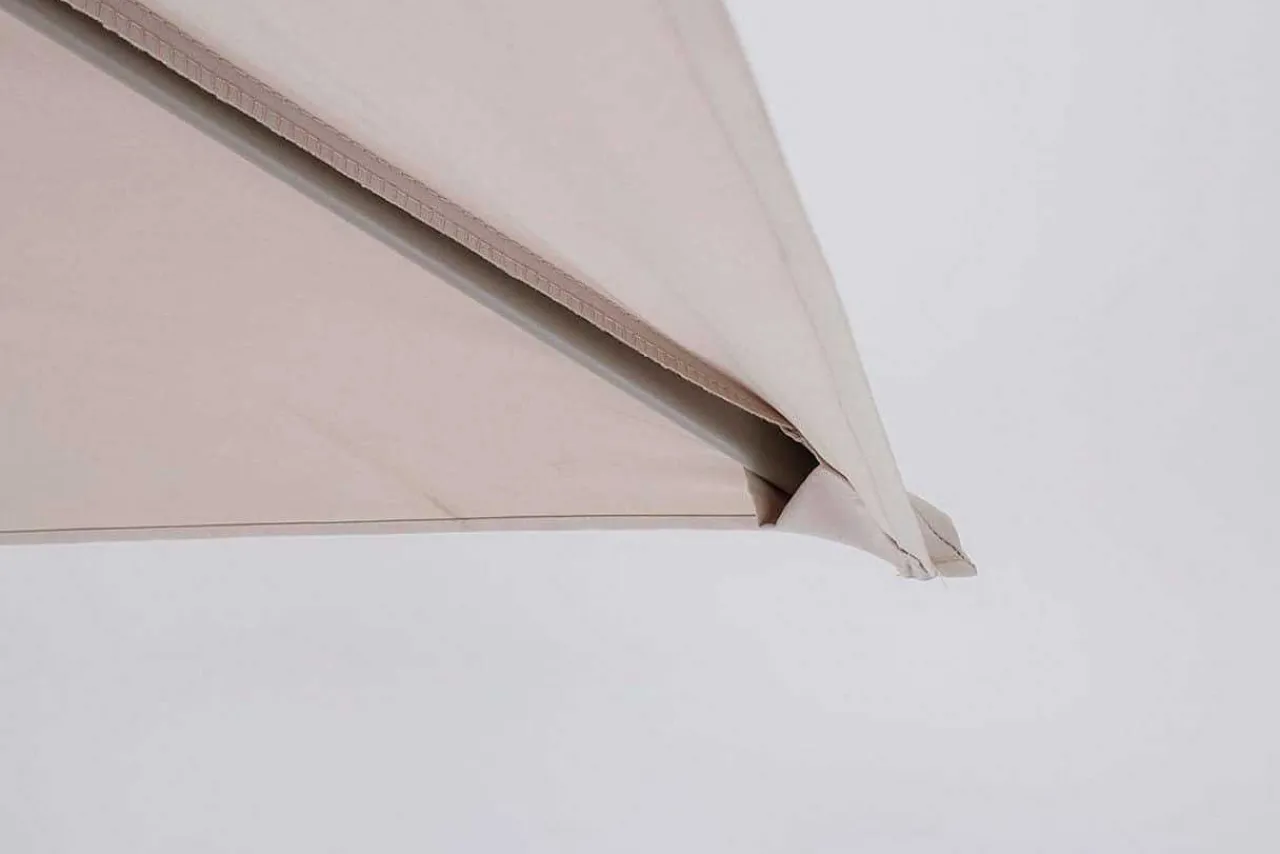 mutoni lifestyle Garten Ampelschirm Saragozza Sandfarben 200X300> Freiarmschirme