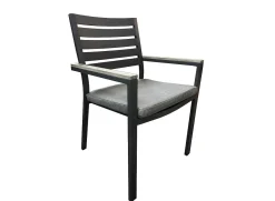 mutoni lifestyle Garten Armlehnstuhl Belmar Grau> Gartenstühle
