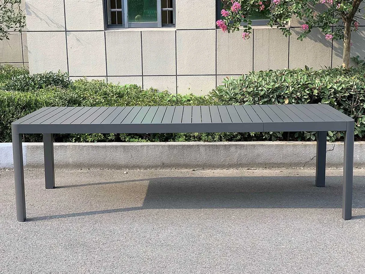 mutoni pleasure Garten Ausziehtisch Amira Aluminium Anthrazit 195-240X100> Garten Esstische