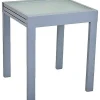 mutoni pleasure Garten Ausziehtisch Lola Glas Grau 65-130X65> Garten Esstische