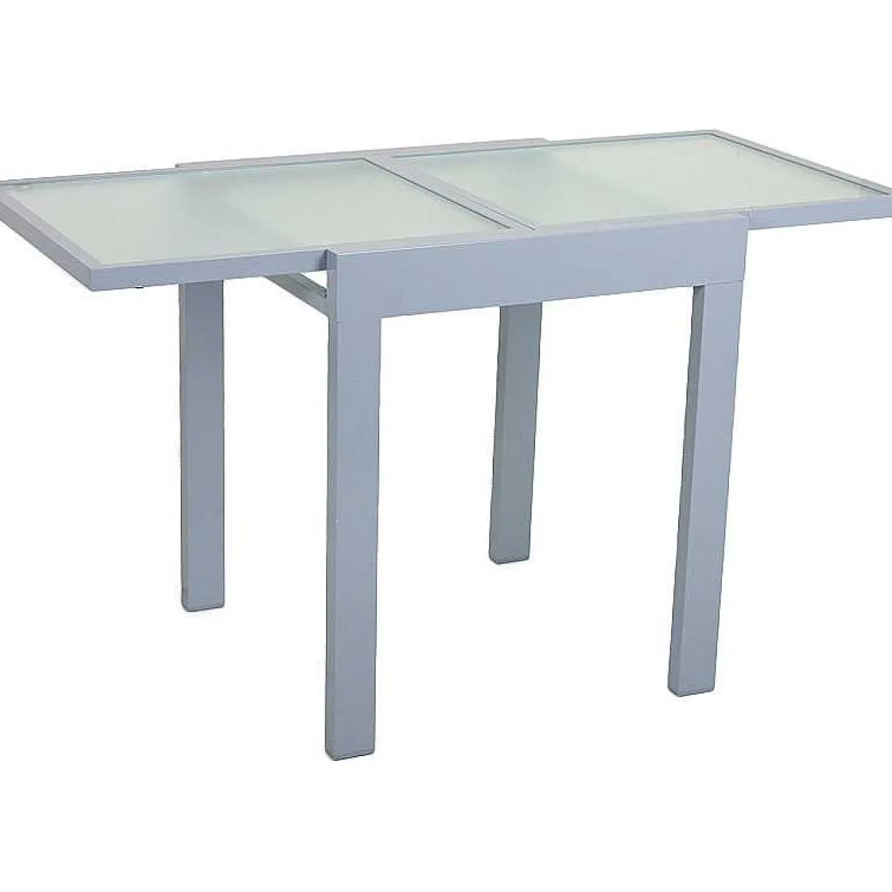 mutoni pleasure Garten Ausziehtisch Lola Glas Grau 65-130X65> Garten Esstische