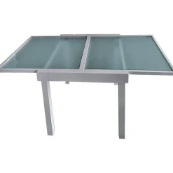 mutoni pleasure Garten Ausziehtisch Lola Glas Grau 65-130X65><noscript><img width=