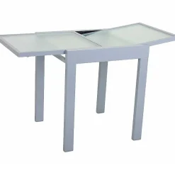mutoni pleasure Garten Ausziehtisch Lola Glas Grau 65-130X65><noscript><img width=