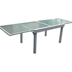 mutoni pleasure Garten Ausziehtisch Lola Glas Grau 135-270X90><noscript><img width=