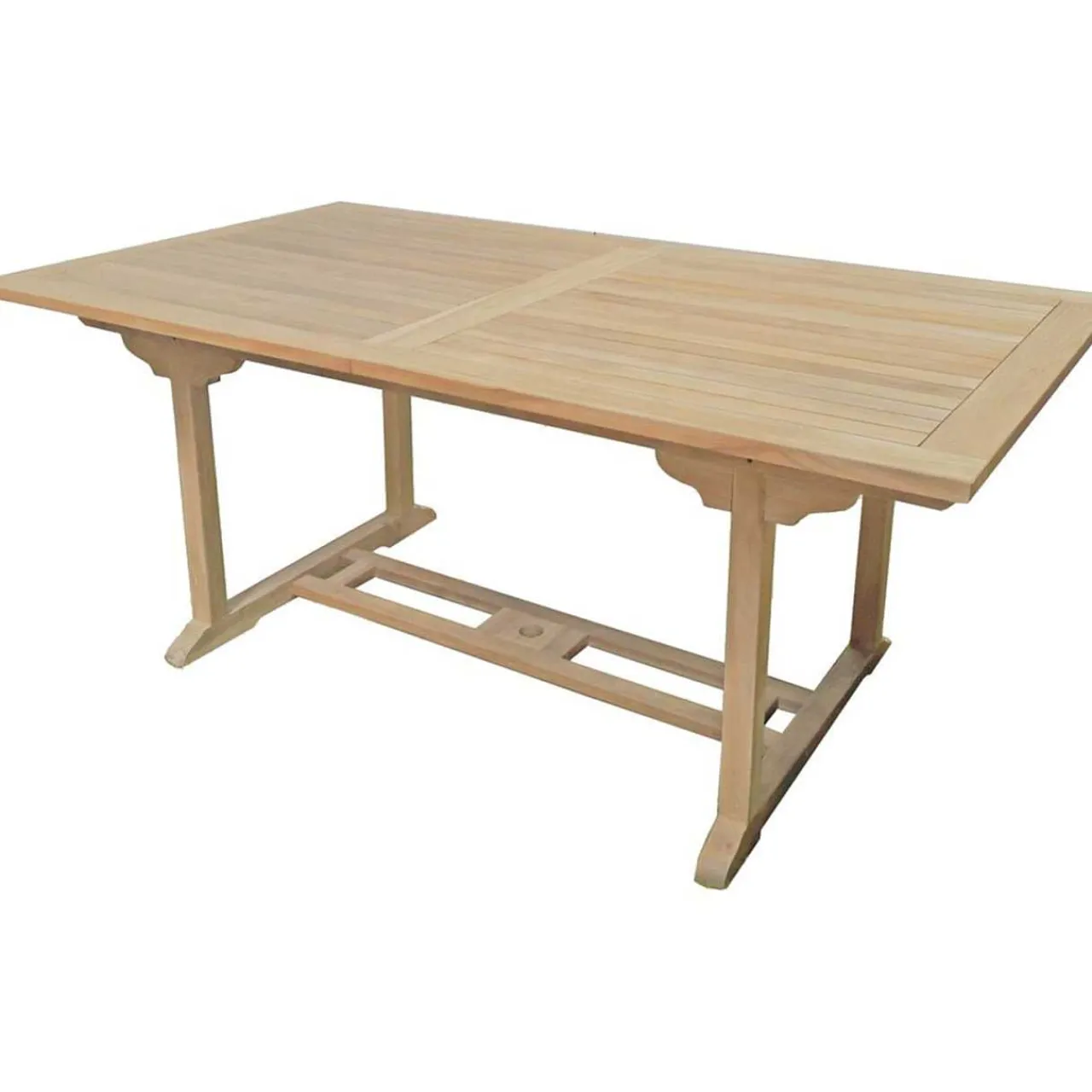 mutoni pleasure Garten Ausziehtisch Solo Teak Natur 180-240X100> Garten Esstische