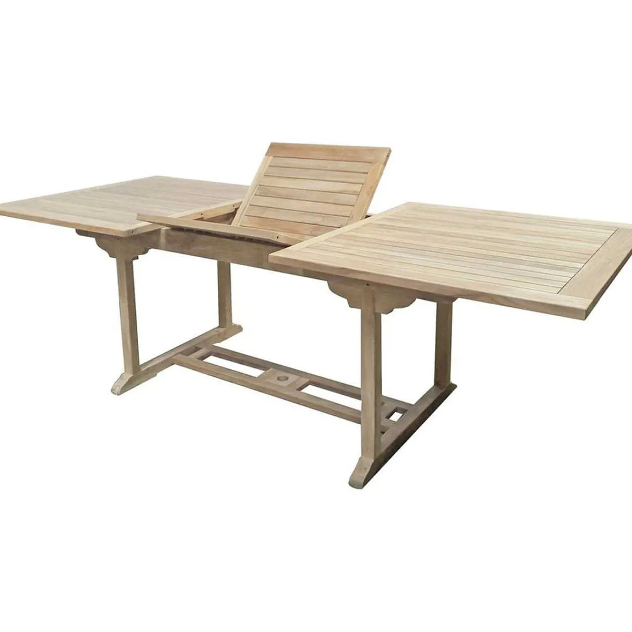 mutoni pleasure Garten Ausziehtisch Solo Teak Natur 180-240X100> Garten Esstische