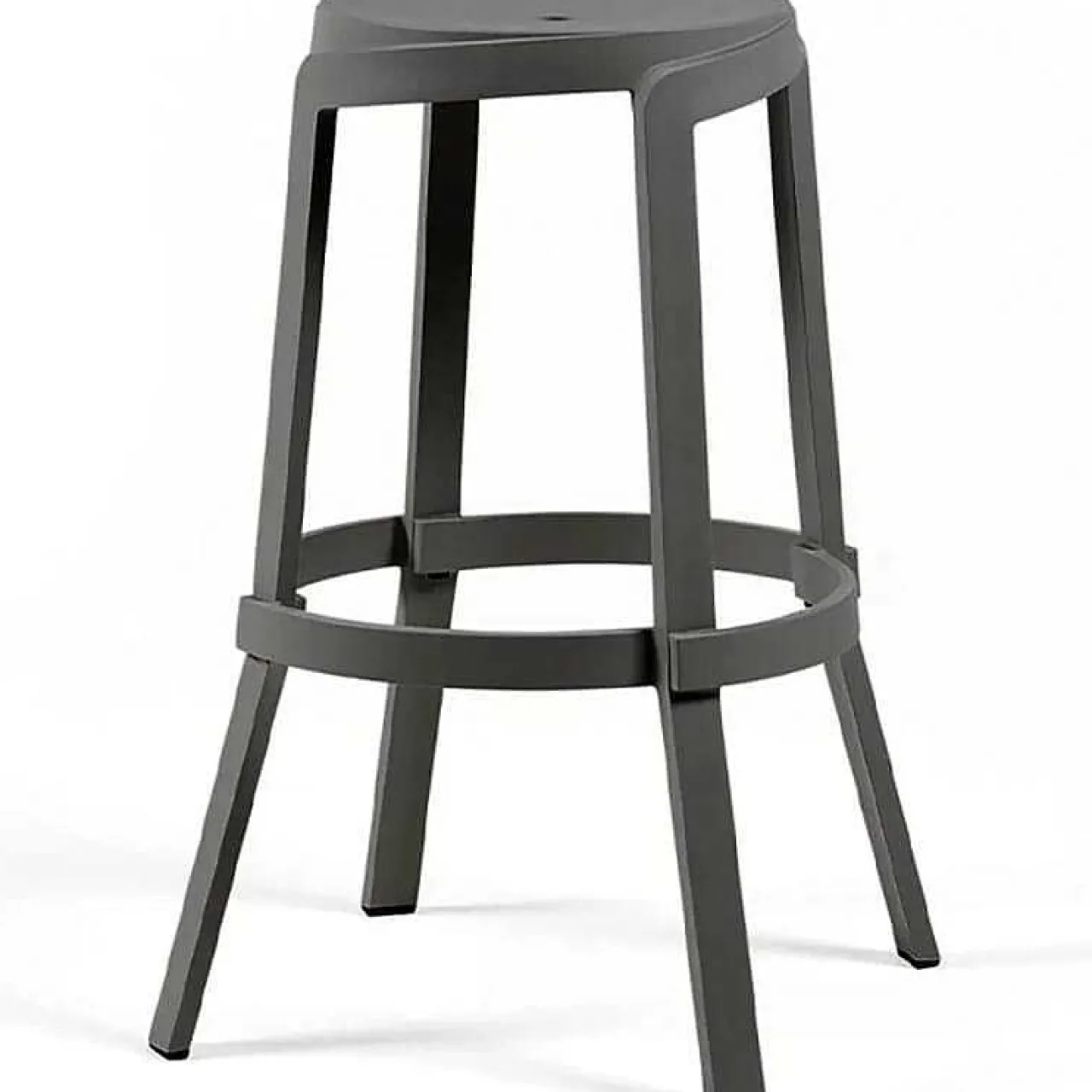 NARDI outdoor Garten Barhocker Stack Maxi Grau 77> Garten Barstühle