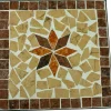 mutoni pleasure Garten Beistelltisch Amarillo Mosaik Braun 35X35> Garten Couchtische Und Beistelltische