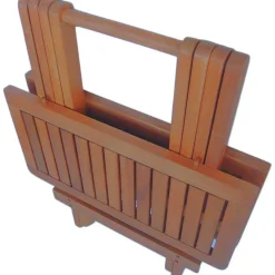 mutoni pleasure Garten Beistelltisch Cleveland Akazie Braun 50X50> Garten Couchtische Und Beistelltische