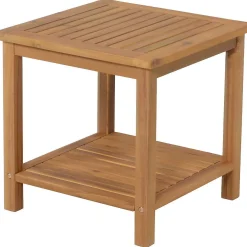 mutoni pleasure Garten Beistelltisch Iowa Akazie Braun 45X45> Garten Couchtische Und Beistelltische
