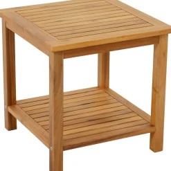 mutoni pleasure Garten Beistelltisch Iowa Akazie Braun 45X45><noscript><img width=