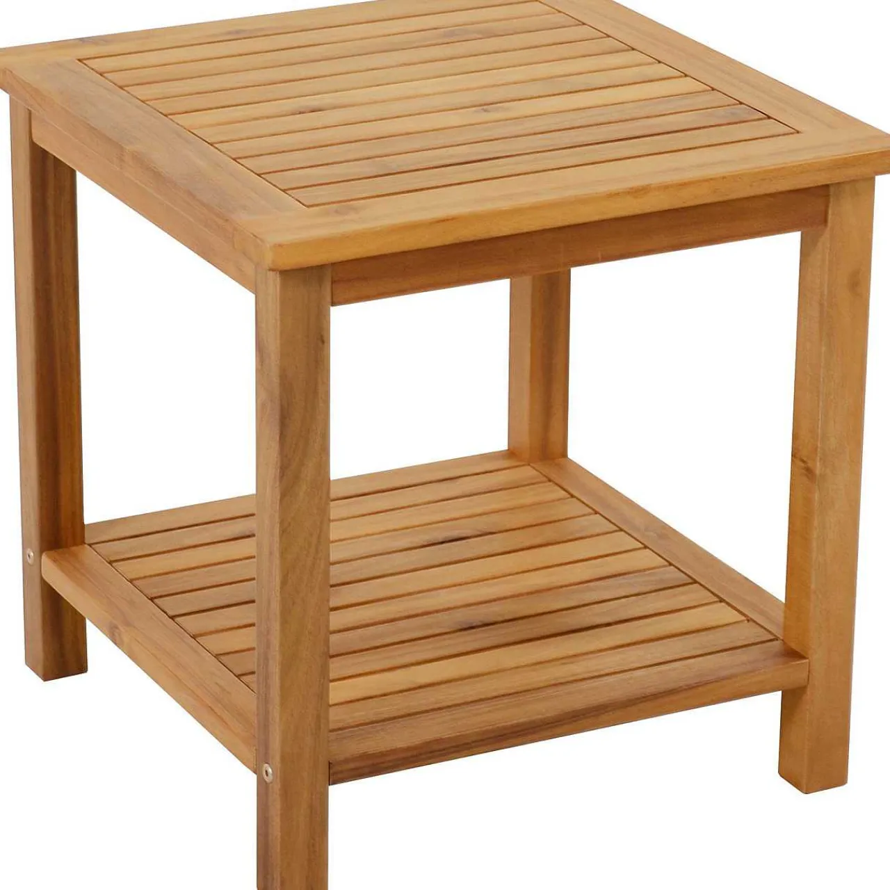 mutoni pleasure Garten Beistelltisch Iowa Akazie Braun 45X45> Garten Couchtische Und Beistelltische