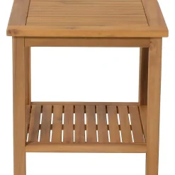 mutoni pleasure Garten Beistelltisch Iowa Akazie Braun 45X45><noscript><img width=