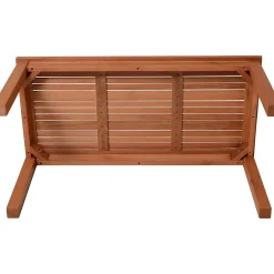 mutoni pleasure Garten Beistelltisch Lansing Eukalyptus Braun 90X44> Garten Couchtische Und Beistelltische