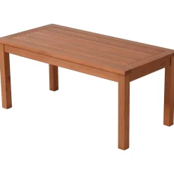 mutoni pleasure Garten Beistelltisch Lansing Eukalyptus Braun 90X44><noscript><img width=