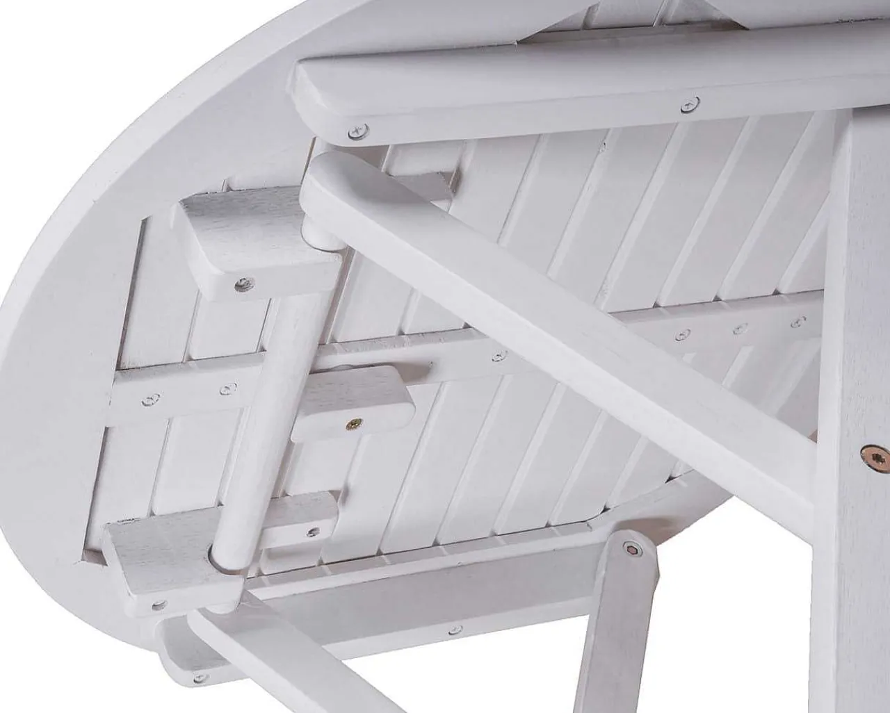 mutoni pleasure Garten Beistelltisch Mesa Eukalyptus Weiss 50> Garten Couchtische Und Beistelltische