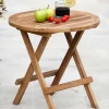 mutoni pleasure Garten Beistelltisch Mitan Teak Natur Rund 50X50> Garten Couchtische Und Beistelltische