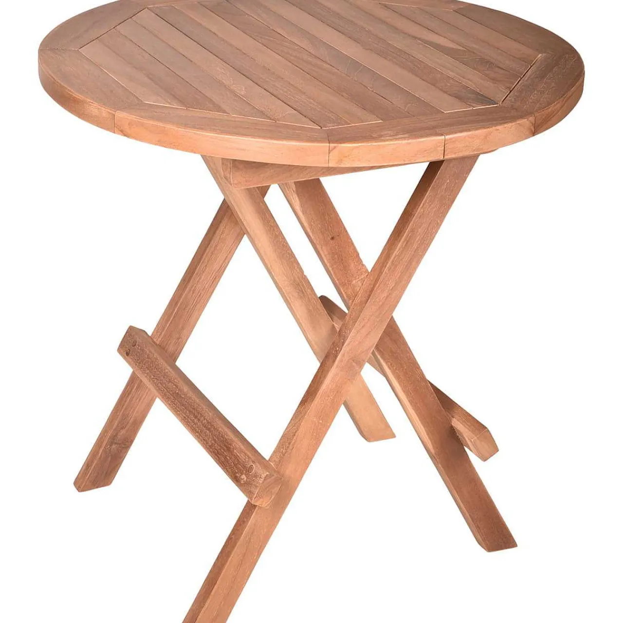 mutoni pleasure Garten Beistelltisch Mitan Teak Natur Rund 50X50> Garten Couchtische Und Beistelltische
