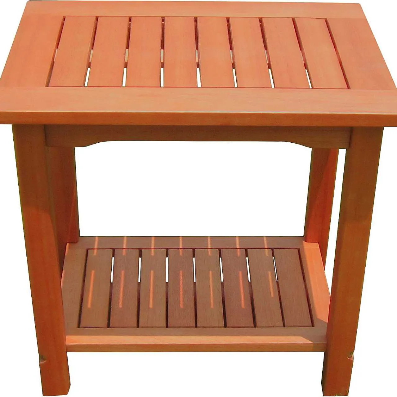 mutoni pleasure Garten Beistelltisch Santa Cruz Eukalyptus Natur 50X35> Garten Couchtische Und Beistelltische