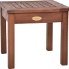 mutoni pleasure Garten Beistelltisch Sonora Eukalyptus Dunkelbraun 40X40> Garten Couchtische Und Beistelltische