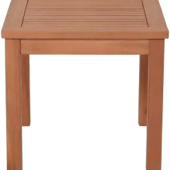 mutoni pleasure Garten Beistelltisch Tucson Eukalyptus Braun 44X44> Garten Couchtische Und Beistelltische