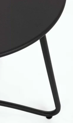 mutoni lifestyle Garten Beistelltisch Wissant Rund 40X40 Schwarz> Garten Couchtische Und Beistelltische