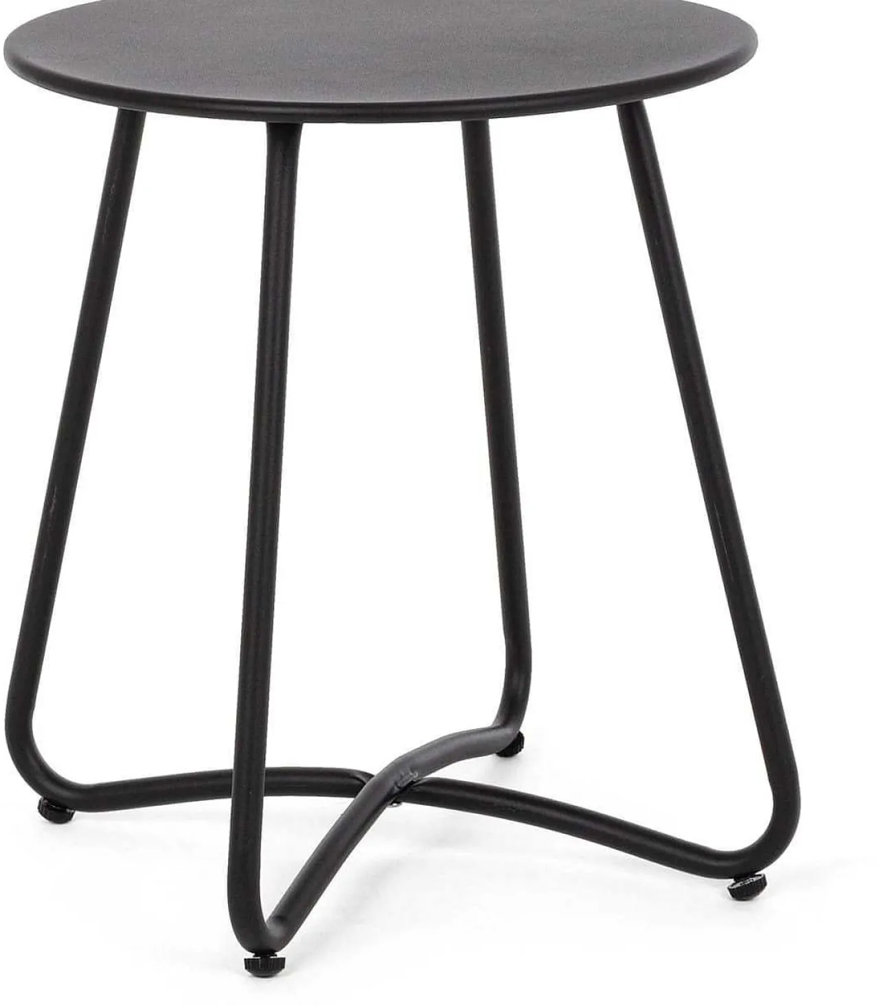 mutoni lifestyle Garten Beistelltisch Wissant Rund 40X40 Schwarz> Garten Couchtische Und Beistelltische