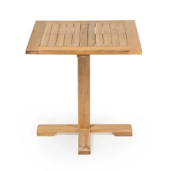 mutoni ethnic Garten Bistrotisch Lomi Teak 70X70> Bistrotische