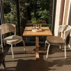 mutoni ethnic Garten Bistrotisch Lomi Teak 70X70><noscript><img width=