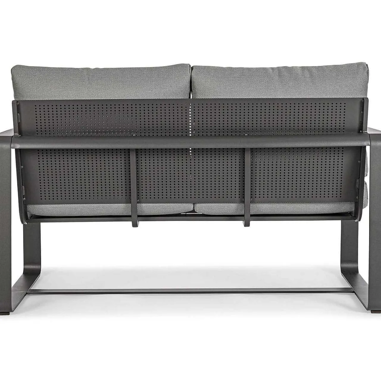 mutoni lifestyle Garten 2Er-Sofa Merrigan Mit Kissen Anthrazit> Gartensofas