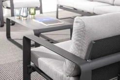 mutoni lifestyle Garten 2Er-Sofa Merrigan Mit Kissen Anthrazit><noscript><img width=