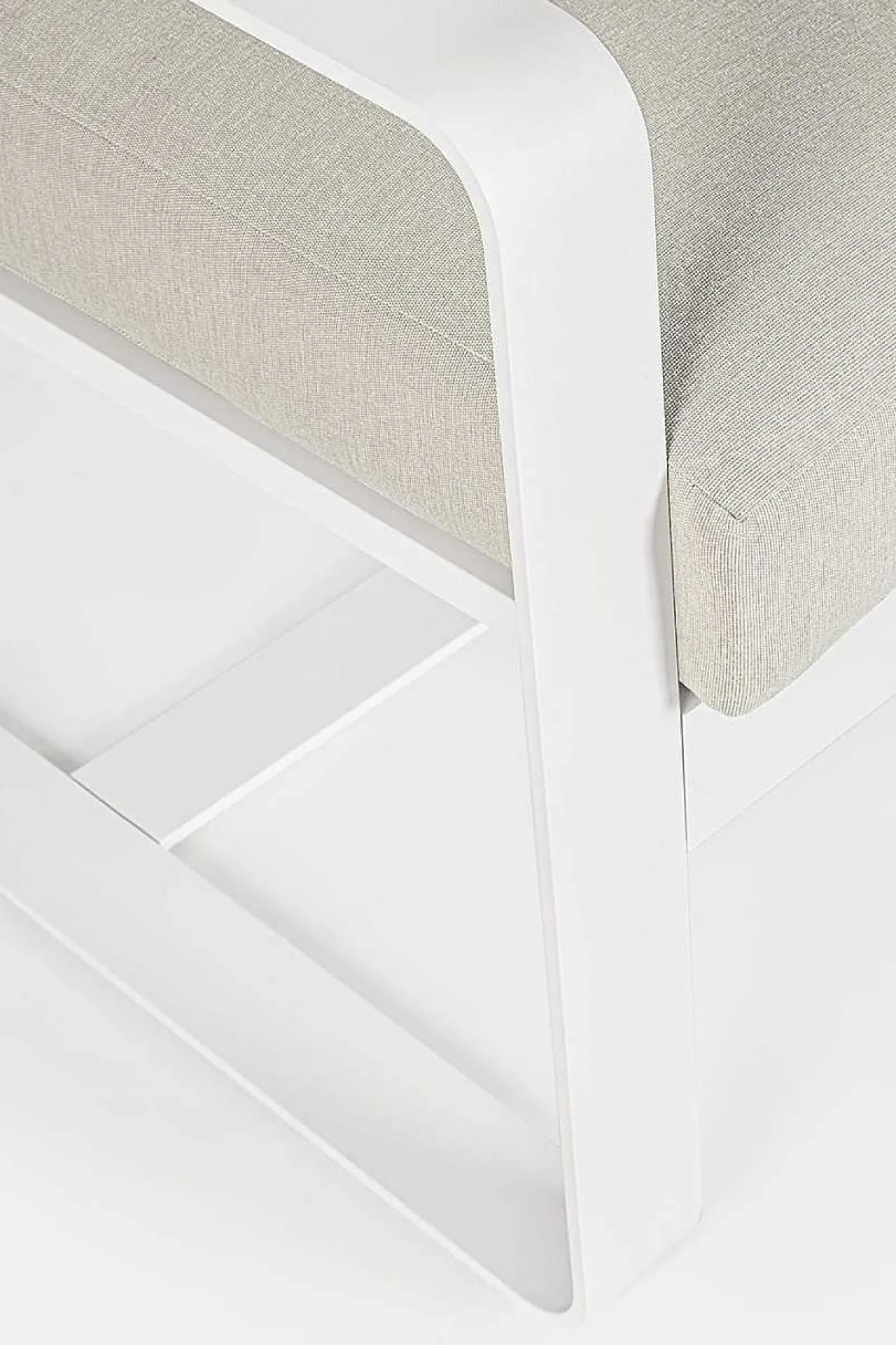 mutoni lifestyle Garten 3Er-Sofa Merrigan Mit Kissen Weiss> Gartensofas
