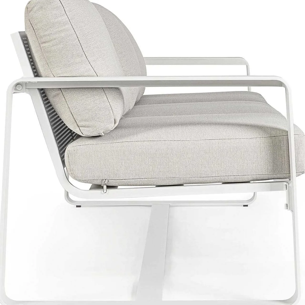 mutoni lifestyle Garten 3Er-Sofa Merrigan Mit Kissen Weiss> Gartensofas